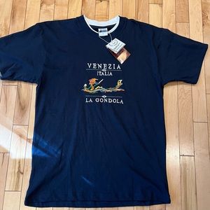 Vintage 80’s Venezia Italia La Gondola T Shirt. 
1- Small and 1-Large available
